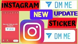 How to Use DM Me Sticker on Instagram Stories - New Update