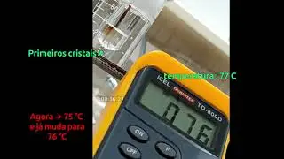 Solidificação do naftaleno