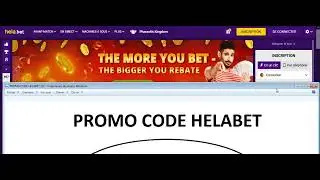 Create an account on the Helabet bookmaker with the promo code in India