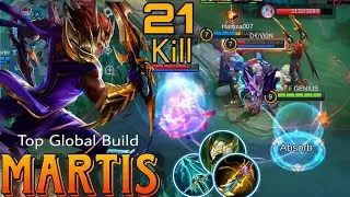 MARTIS 21 KiLLS in Rank | Best Build 2025