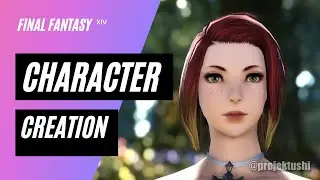 FFXIV Endwalker 👩&zwj;🦱 Cute Hyur Midlander Female (Face 5) Character Creation Guide