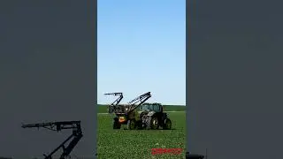 Demco 600 Gallon Pull Type Sprayers In Action