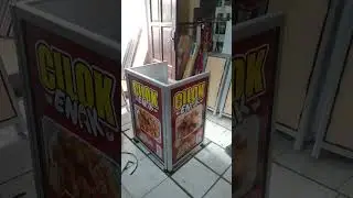 meja lipat cilok