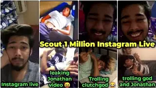 Scout 1 Million Instagram Live, Scout Leak Jonathan Video, Trolling Zgod & Clutchgod, Setup Tour