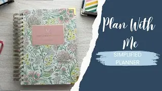 Plan With Me | Simplified Daily Planner