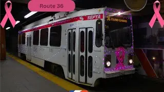 SEPTA - Ride Aboard 1981 Kawasaki 9027 on Route 36 to Island-Elmwood 
