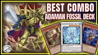 Best Combo! Adamancipator with Fossil Warrior | Duel Links