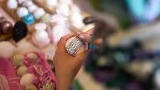 La minorit&eacute; ethnique sorabe d'Allemagne se pr&eacute;pare pour P&acirc;ques avec des &oelig;ufs traditionnels