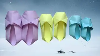 Simple Origami-How to make shoes
