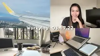 WORK VLOG: How I Prepare for Travels as a Full-time Freelancer | Things to pack for travel [CC Eng]