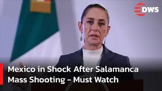 WATCH NOW: Mexico President Sheinbaum Issues Statement After Salamanca Soccer Field Massacre | AC14