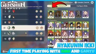 Hyakunin ikki Day 1 (Extreme - 4600 pts - C0 Characters ) - Genshin Impact