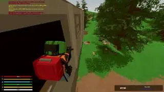 Metal online base raid WITH A CHARGE!! || Unturned Base Raid