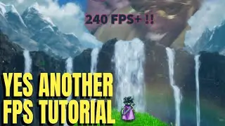 YUP, ANOTHER FPS TUTORIAL FOR Dragon Quest III HD-2D
