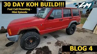 Mounting the Fuel Cell on the 30 Day KOH Build - BLOG 4
