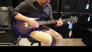 Paul Reed Smith Custom 24/08 Violet Blueburst Demo