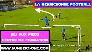Spécifique gardien de but Jeux aux pieds CENTRE DE FORMATION GOALKEEPER La Berrichonne Châteauroux
