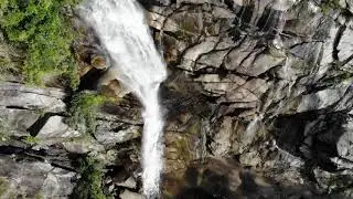 Davies Creek Falls by Drone April 2021