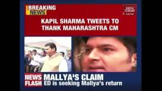Kapil Sharma Tweets To Thanks Devendra Fadnavis For His Support