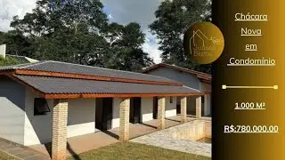 #37-Ch&aacute;cara &agrave; Venda em Condom&iacute;nio &ndash; Ibi&uacute;na/SP | Piscina, &Aacute;rea Gourmet e Bosque Privativo.