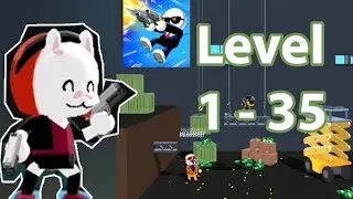 Johnny Trigger - Gameplay Walkthrough Level 1 to 35 - IOS, Android