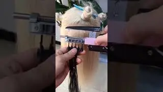 How to use new 6D2 Hair Extension?  Exclusive professional supplier of this real hair products.