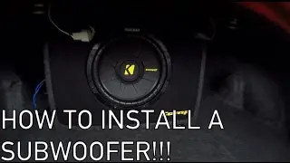 Installing A Kicker Comp 10