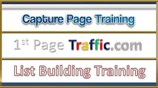 Free Lead Capture Page System Walkthrough Video