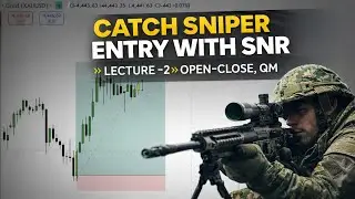 Open Close & QM Concept Lecture-2 |Basic to Advanced  Gold Market Sniper Entry Explained #msnr #gold