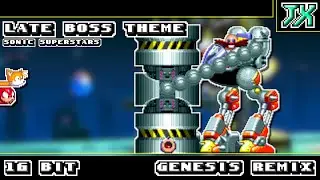 [16-Bit;Genesis]Late Boss Theme - Sonic Superstars