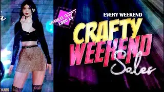 🟪 Crafty Weekend Sales | Second life | Weekly Event | Free Gift 💝