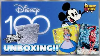 Unboxing Mickey Magic | Weiss Schwarz Disney 100 Booster Pack Box