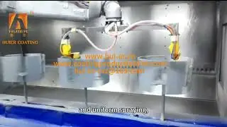 Tablet PC shell automatic painting production line