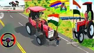 TRACTOR Accedent IN Boy And Loading Trolley #tractor #gaming #truckdriving #games #gameon #jcb