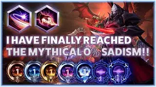Alarak Counterstrike - I HAVE FINALLY REACHED THE MYTHICAL 0% SADISM!! - Bronze to Grandmaster Seaso