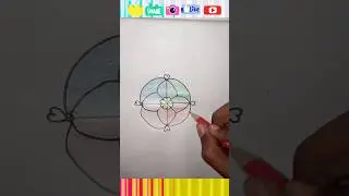 🌼🌳💮🪻🌹 Satisfying Creative Drawing #shorts #art #colors #satisfyingvideo #brush#viral#drawing#flowers