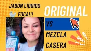 Original va mezcla casera . Jab&oacute;n l&iacute;quido 🦭