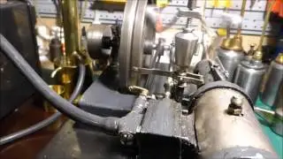 Stuart 501 boiler and 1950s Polish school engine - live steam