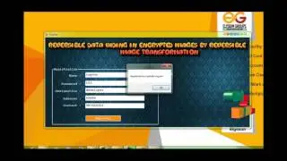 Reversible Data Hiding in Encrypted Images Reversible | Final Year Projects 2016 - 2017