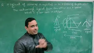 Lecture _33_Numerical -attenuation loss in fiber