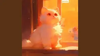 Cat In Nocturne (with rain)
