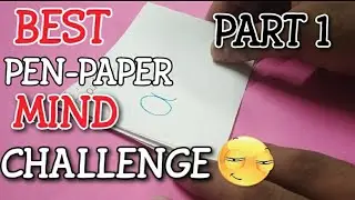 MAZZEDAAAR 😍 PEN PAPER GAME🥰 //BRAIN CHALLENGE GAME // DRAWSOME AWESOME