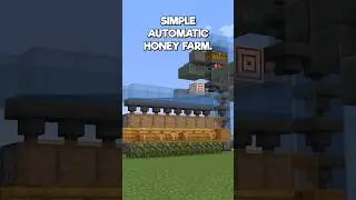 Простая автоматическая ферма медовых блоков ▫ Руководство по выживанию в Minecraft: короткие шорт...