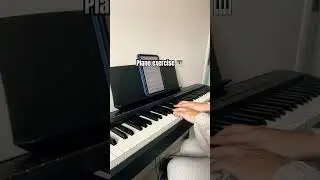 Piano Exercise 🎹 #shorts #piano #pianolearning #learnpiano