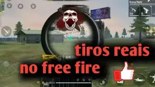 SOM DE TIROS REAIS NO FREE FIRE