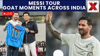 Messi In India LIVE : Messi India Tour Recap: Fans, Frenzy, and Football Magic | NewsX World