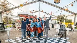 60-jarig Jubileumfeest in Stijl: Transparante Tent, Vintage Vinyl DJ & BRUUT Bartruck