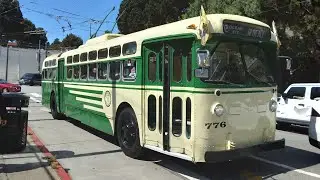 SF Muni 1950 Marmon-Herrington TC-48 #776 - Muni Heritage Weekend 2025