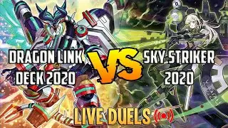 Sky Striker vs Dragon Link Yugioh Top Decks 2020 Live Match Meta