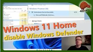 Windows 11 Домашняя: Отключить Защитник Windows